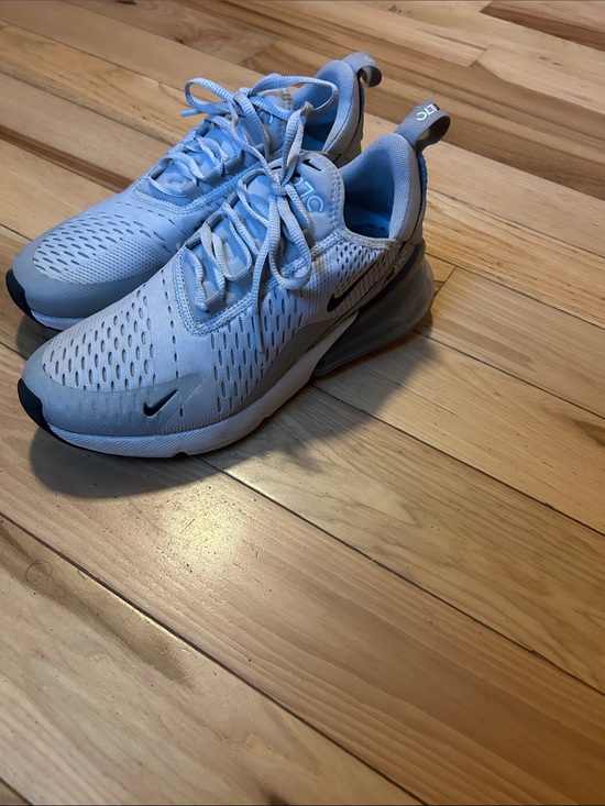 Nike Shoes - Nike Women's Air Max 270 Grey and Black Sneakers